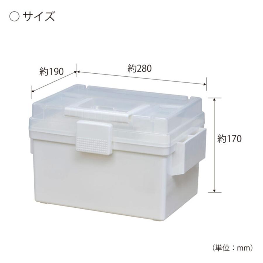 小久保工業所 救急箱 28×19×17cm 日本製 KM-499 | 救急 救急セット 薬