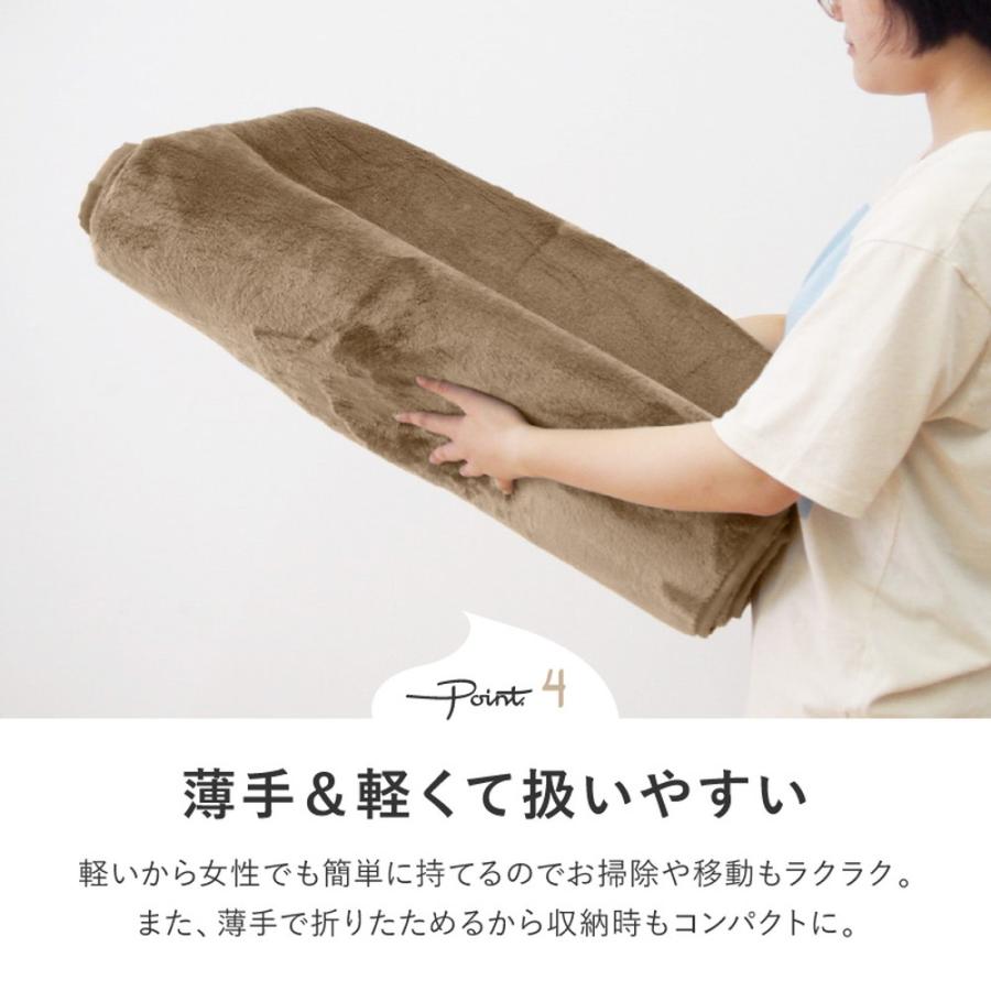 メレンゲタッチの 洗える コンパクトラグ 長方形 3畳用 185×240 萩原