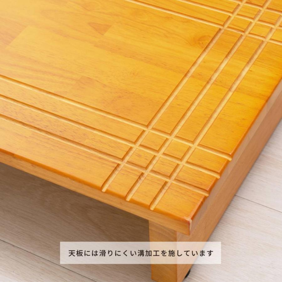 玄関 踏み台 玄関台 木製 幅 120cm ワイド NK-1235 天然木 永井興産