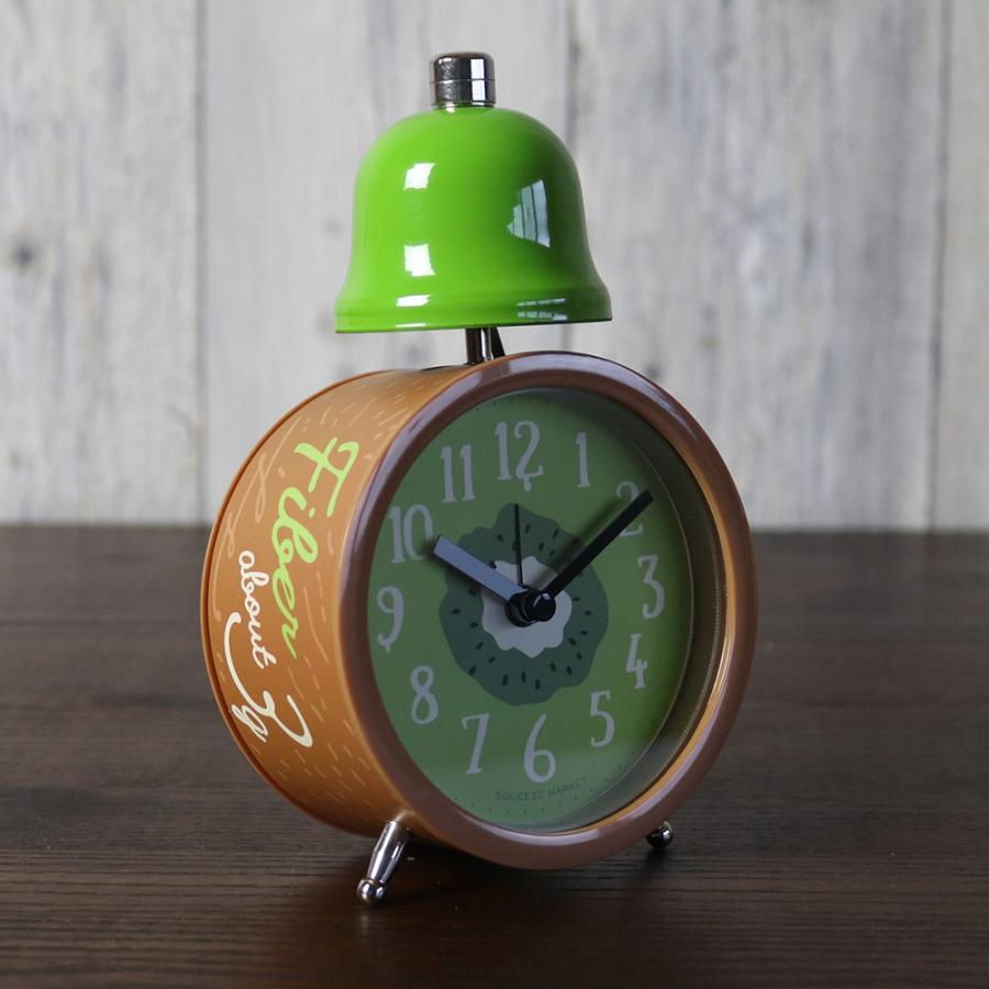 目覚まし時計 スクイーズ キウイ ベル 時計 おしゃれ お洒落 かわいい インテリア 目覚まし アラームクロック アラーム ステップムーブメント X718 S3 生活空間 通販 Yahoo ショッピング