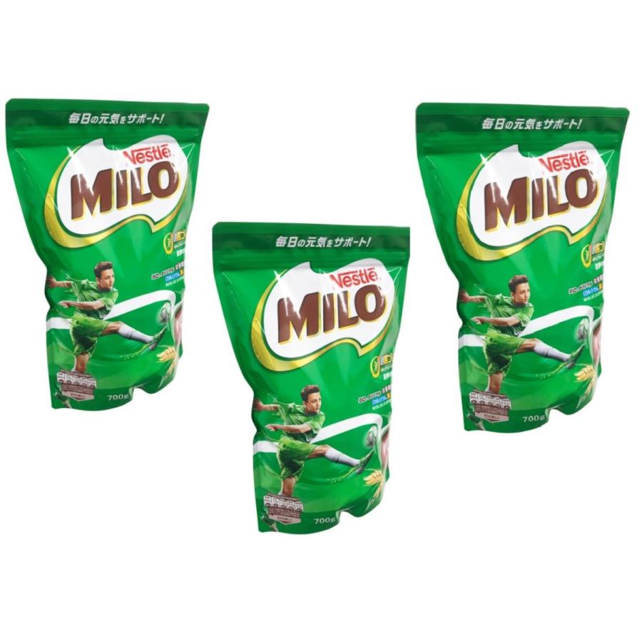 ココア飲料 ミロ コストコ オリジナル 700g 3個 [3] milo chocolate