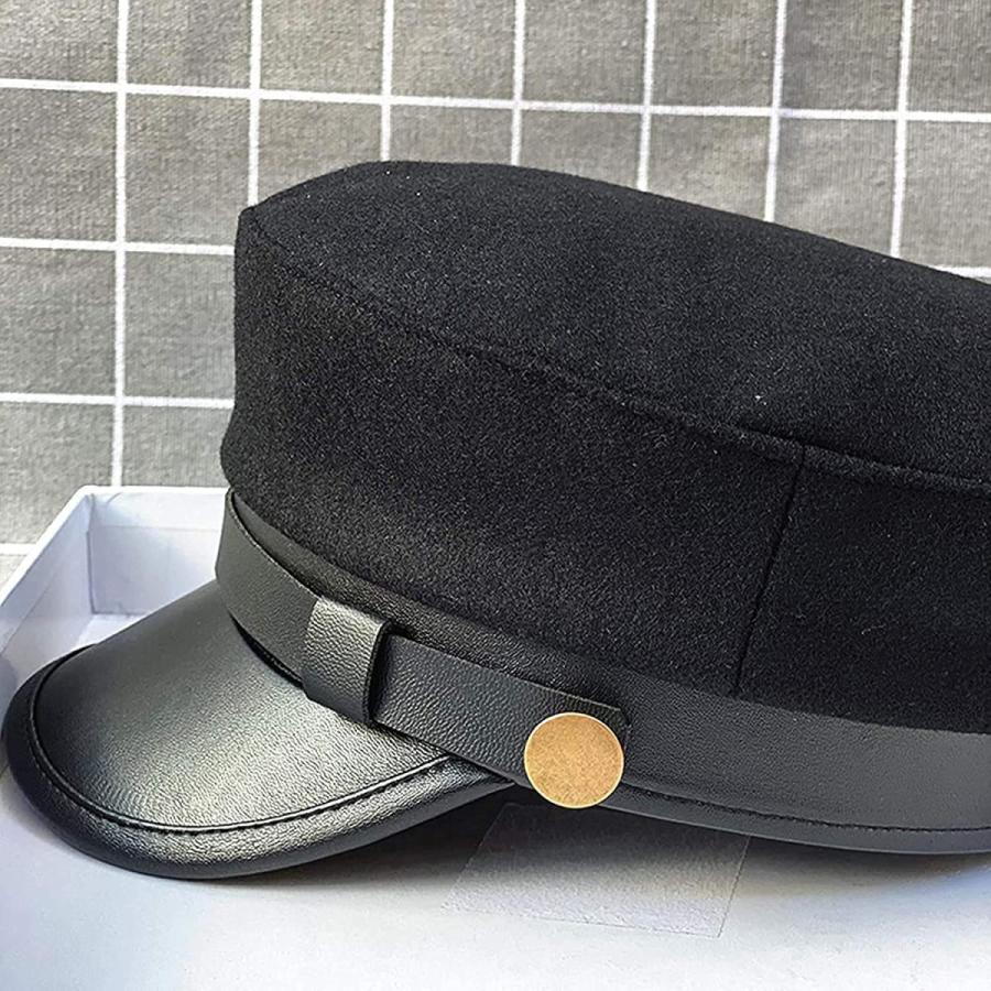 当店一番人気 ウエア 学生帽風 クラシカルハット 55cm シンプル おしゃれ 帽子 通学 通勤 日よけ 秋冬用 キャップ レディース メンズ 男女兼用 黒 24時間以内に Www Threeriversofs Com