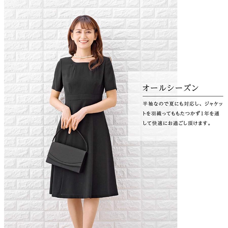 年中無休 ブラックフォーマル M713 15 レディース 冠婚葬祭 洗える 礼服 ワンピース アンサンブル 喪服 喪服 Www Gatorheatandair Com
