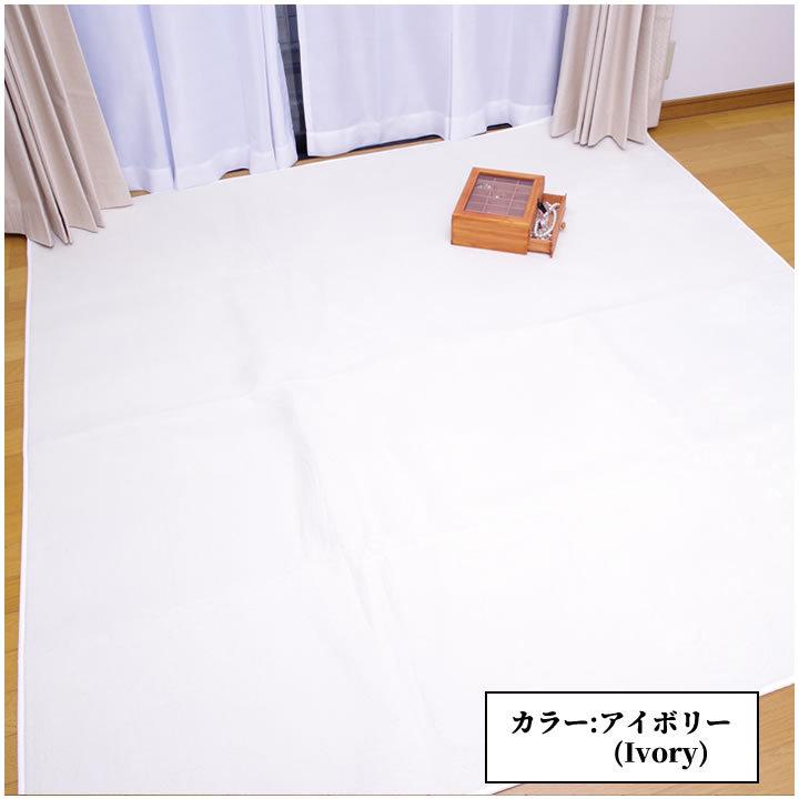 ホットカーペット 3畳 セット 本体+カバー 「 Dフランネルラグカーペット 」200×250cm ホットカーペットカバー 無地 長方形 こたつ敷き布団 SALE 爆買_15