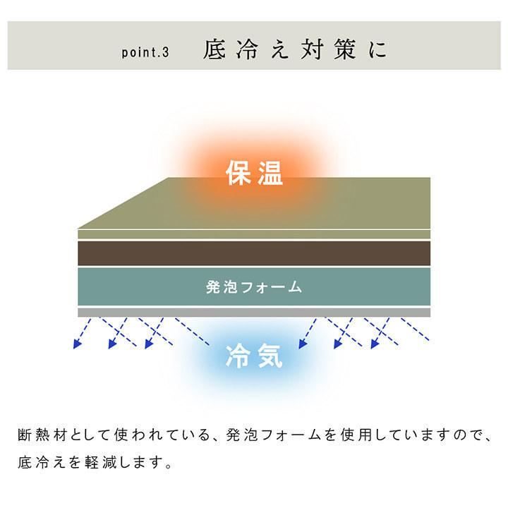 置き畳 ユニット畳 日本製 4層構造 「 ネイラル U畳 」 約70×70×3cm 9枚組 国産 い草 防炎 軽量 簡単 和室 へりなし 滑りにくい 底冷え軽減 (#8340140) 爆買_9