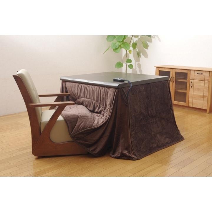 フィーラ ハイタイプ (I) 洗える こたつ布団 正方形 ダイニング用 ハイタイプ 約225×225cm イケヒコ 洗える こたつ布団 正方形 ダイニング用 「 フィーラ ハイ