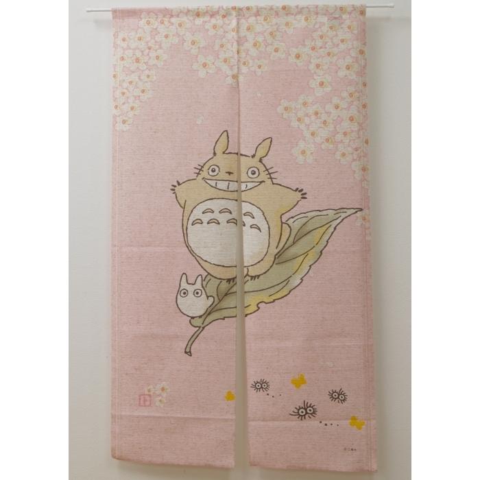 のれん ジブリ 「 となりのトトロ 四季のれん 」 約85×150cm 暖簾