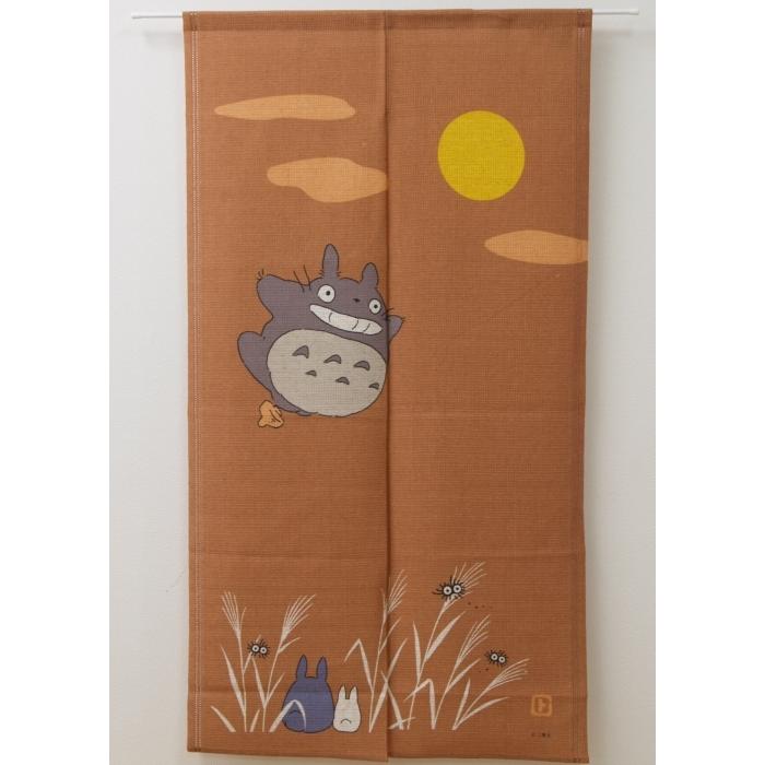 のれん ジブリ 「 となりのトトロ 四季のれん 」 約85×150cm 暖簾