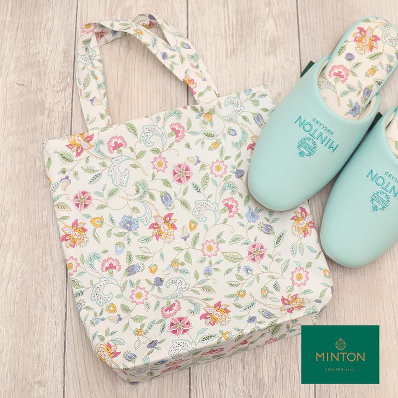MINTON（ミントン） 送料無料 メール便発送 スリッパが入る携帯バッグ
