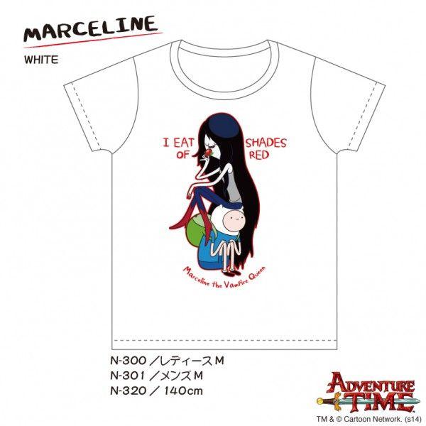[アドベンチャータイム]　Ｔシャツ　マーセリン（白）【レディース Ｍ】 |  | 02