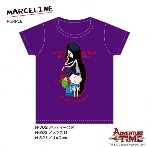 [アドベンチャータイム]　Ｔシャツ　マーセリン（パープル）【レディース Ｍ】 |  | 02
