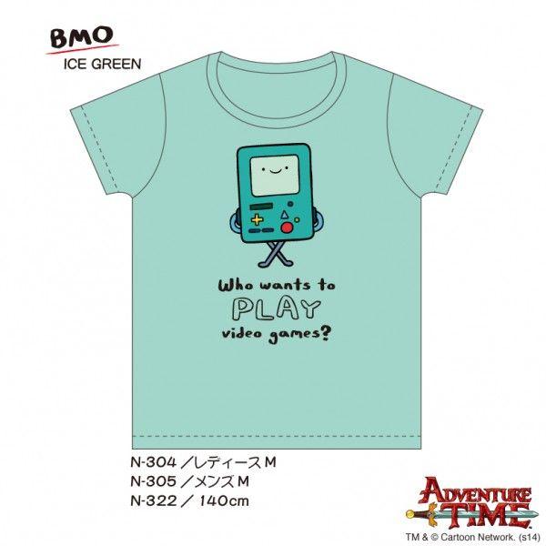 [アドベンチャータイム]　Ｔシャツ／ビーモ（アイスグリーン）【メンズＭ】 |  | 02