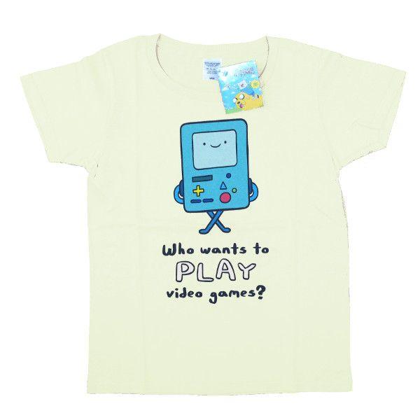 [アドベンチャータイム]　Ｔシャツ／ビーモ（ナチュラル）【メンズＭ】 | 