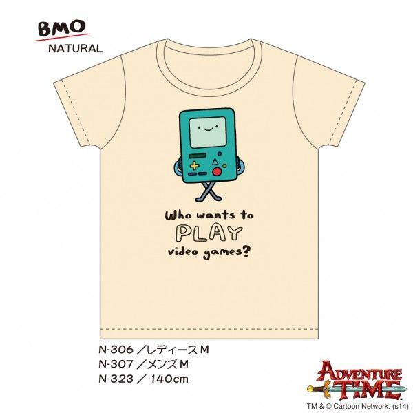 [アドベンチャータイム]　Ｔシャツ／ビーモ（ナチュラル）【メンズＭ】 |  | 02
