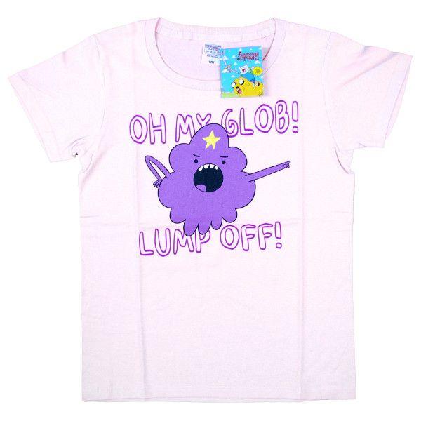 [アドベンチャータイム]　Ｔシャツ / ランピー（ライトピンク）【メンズ  Ｍ】 | 