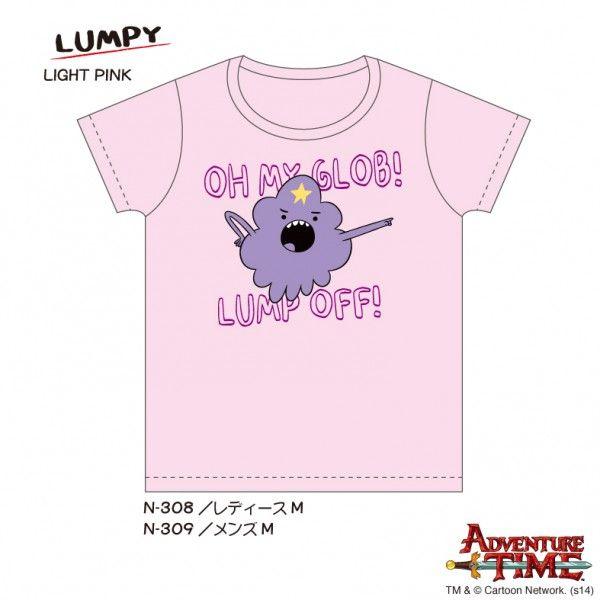 [アドベンチャータイム]　Ｔシャツ / ランピー（ライトピンク）【メンズ  Ｍ】 |  | 02