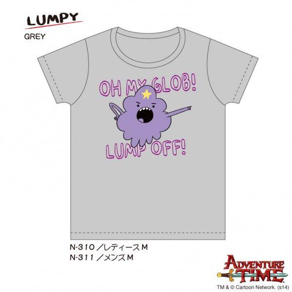 [アドベンチャータイム]　Ｔシャツ / ランピー（グレー）【レディース Ｍ】 |  | 02