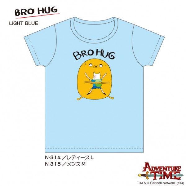 [アドベンチャータイム]　Ｔシャツ / ブロハグ（ライトブルー）【メンズ Ｍ】 |  | 02