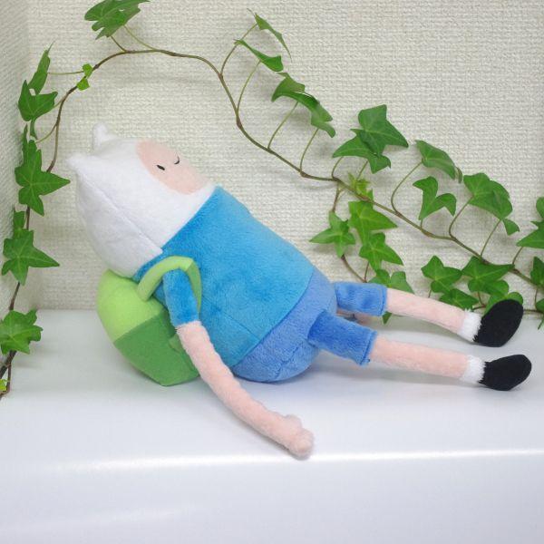 アドベンチャータイム] ぬいぐるみ フィン : 健康生活堂 キャラクター