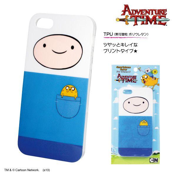 [アドベンチャータイム]　iPhoneケース　ポケット　（iPhone5/5s）【ゆうパケット可能】 | 