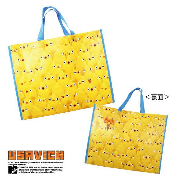 ウサビッチ] トートバッグ コマネチ＆ヒヨコ : 健康生活堂