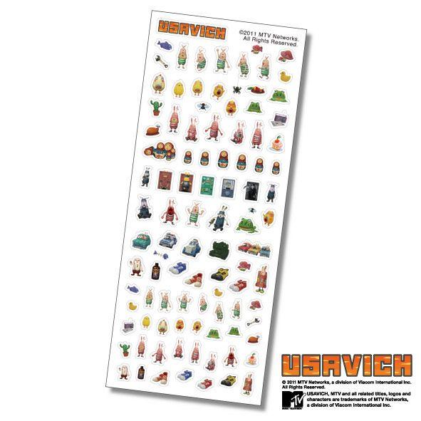 [ウサビッチ]　スケジュールシール　【ゆうパケット可能】 | 