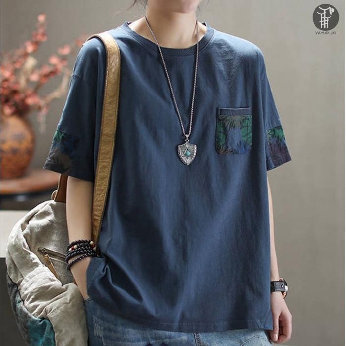 ブラウス Tシャツ 希少 チュニック 半袖シャツ レディース 丸首 代引不可 トップス 夏服 ファッション ゆったり