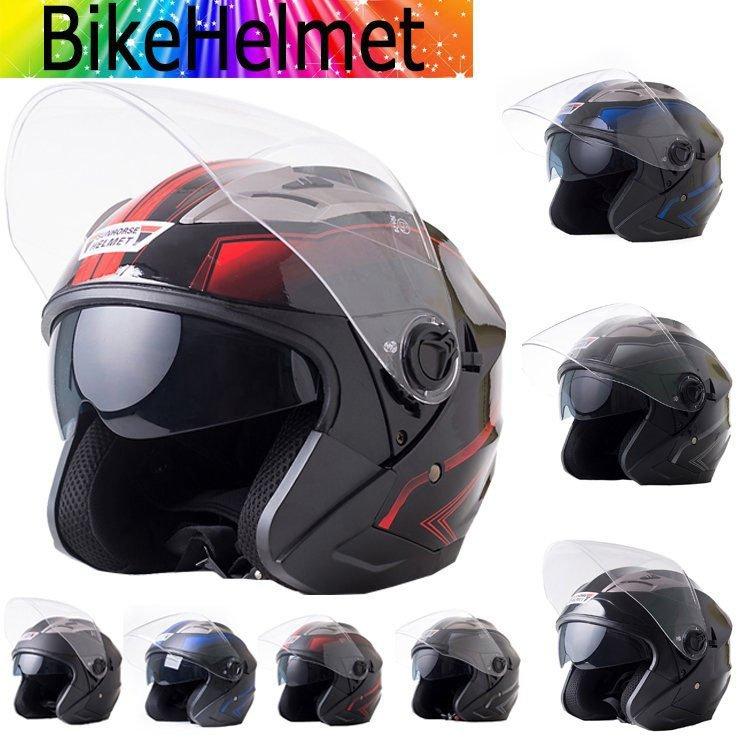 ジェットバイクヘルメット 軽量 バイクヘルメット 四季通用 Bike Helmet 多色選択可 内側可動式サングラス付き 大人気  :29104549497:SEIKI SHOP - 通販 - Yahoo!ショッピング