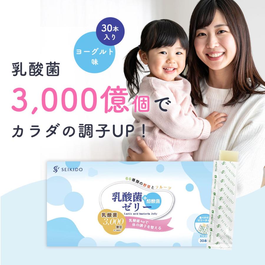 乳酸菌+酪酸菌ゼリー 15g×30包入 約1ヶ月分 野菜とフルーツ 酪酸菌