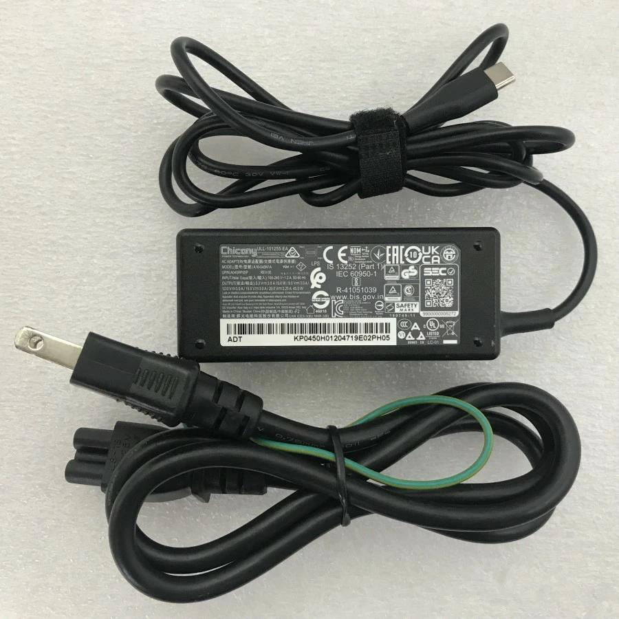 CHICONY マウスコンピューター用 TYPE-C AC ADAPTER A18-045N1A 5V-3A