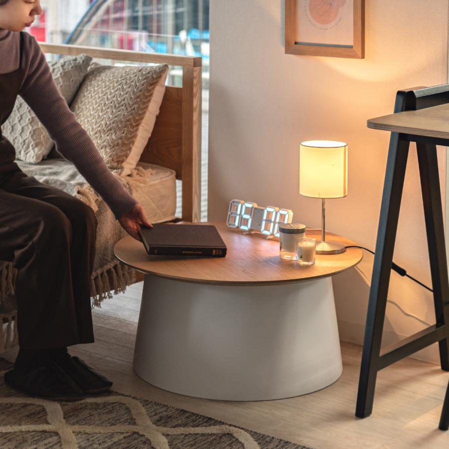 センターテーブル ラウンドテーブル ローテーブル リビング 丸