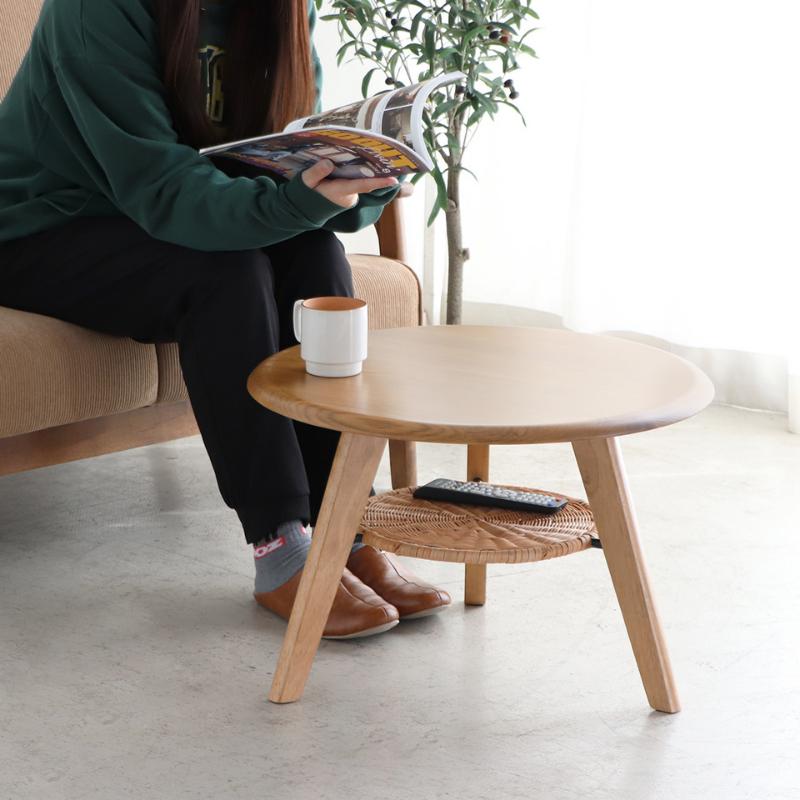 東馬 丸テーブル 60cm リビングテーブル センターテーブル ロー 東馬 丸テーブル 60cm リビングテーブル センターテーブル ロー