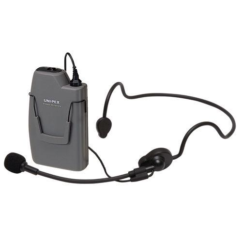 送料込【ほぼ新品】UNI-PEX ヘッドセット型ワイヤレスマイク WM-3130 ユニペックス ヘッドセット形 ワイヤレスマイク WM-3130 : メガホン