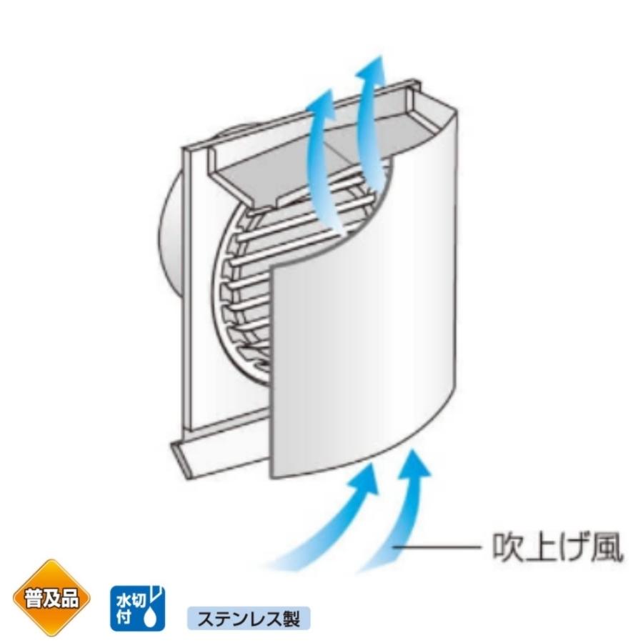 バクマ工業 BEAR 耐外風フード付換気口 B-150JKF クリアー バクマ工業 BEAR 耐外風フード付換気口 B-150JKF クリアー