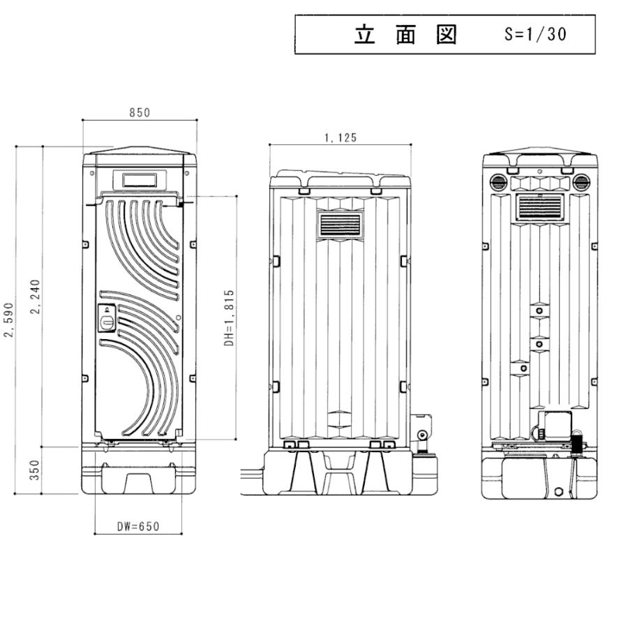 日野興業 仮設トイレ GX-ACP plus 簡易水洗式 樹脂製和式便器｜seiko-techno｜10