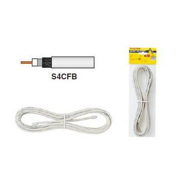 マスプロ 同軸ケーブル 75Ω 3m S4CFB3M(H)-P (S4CFB3MHP) : セイコー