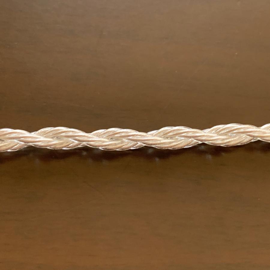 イヤホン リケーブル HAKUGEI ウルトラピュアクリスタル 銀メッキ5N単