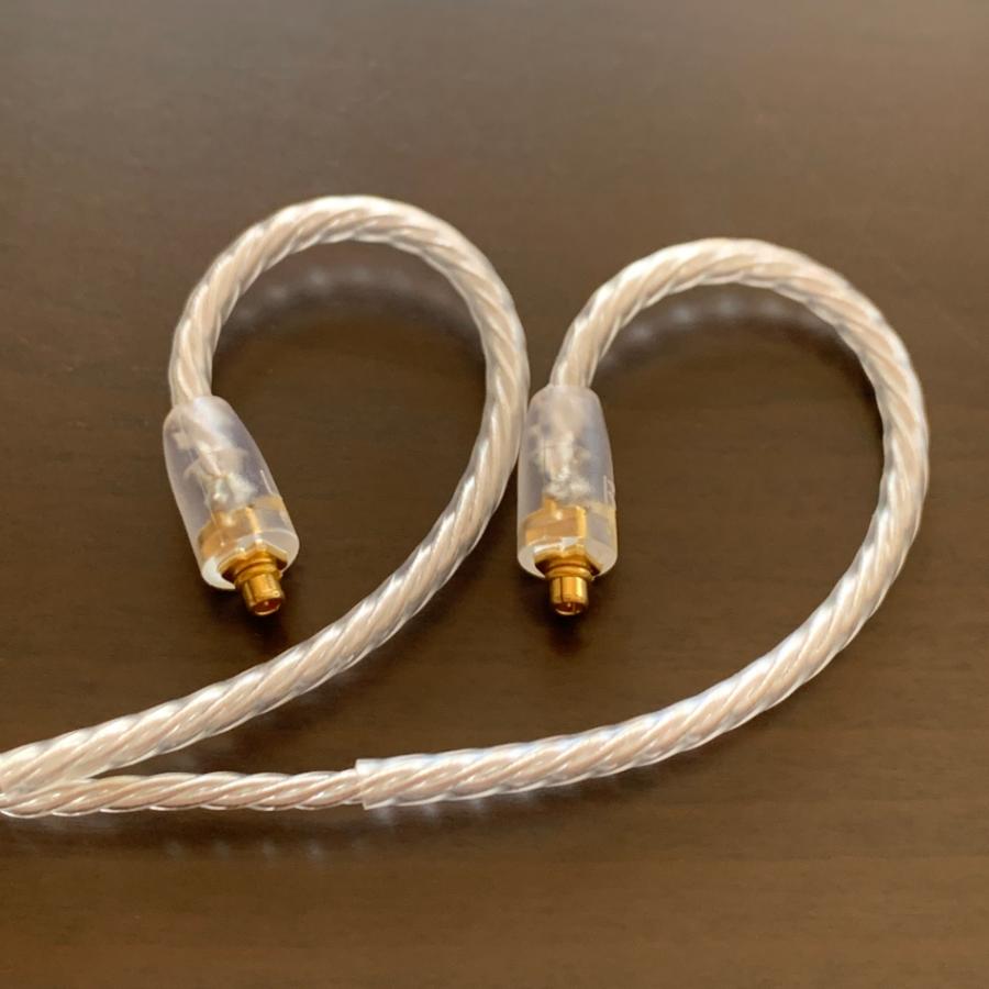 ultimate ears ue11 pro リケーブルイヤホン ジャンク イヤホン リケーブル HAKUGEI ウルトラピュアクリスタル 銀メッキ5N単