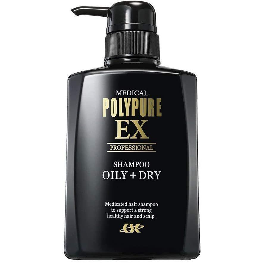 22春夏新色 ポリピュアex コンディショナー不要 男性用 薬用シャンプー 女性用 医薬部外品 1本 スカルプシャンプー ノンシリコン 350ml シャンプー リンス