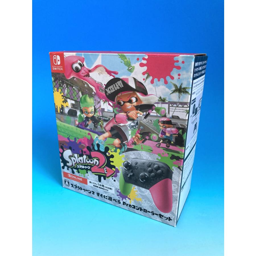 ※セット用外箱※【新品未使用】【任天堂純正品】● Nintendo Switch Proコントローラー スプラトゥーン2エディション