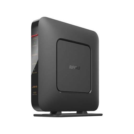 BUFFALO WSR-1800AX4S-BK(ブラック) バッファロー Wi-Fi 6対応 BUFFALO WSR-1800AX4S-BK(ブラック) バッファロー Wi-Fi 6対応