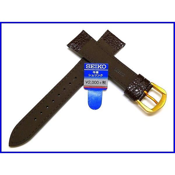 SEIKO（セイコー） バンド 18mm DAF1R 牛革シュリンク 切身撥水 新品