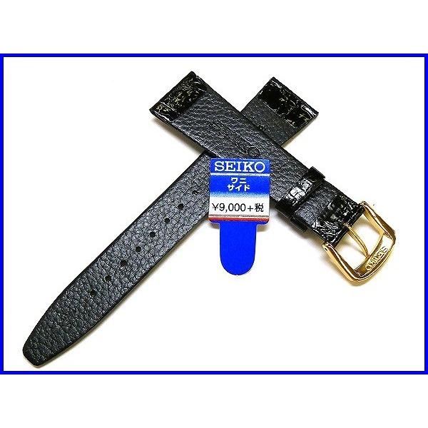 SEIKO（セイコー） バンド 腕時計 19mm DA53 サイドワニ 切身 新品正規