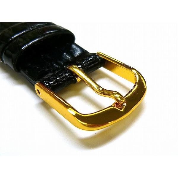 SEIKO（セイコー） バンド 腕時計 20mm DAP9 牛革ワニマルフ型押