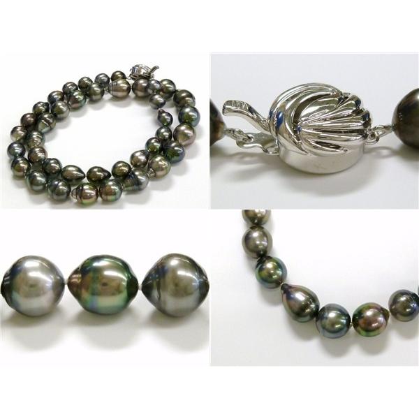 【鑑別書】黒蝶真珠 大珠 ネックレス 楽天市場】13mm 黒蝶真珠 ネックレス 鑑別書付 13ミリ大珠の気品