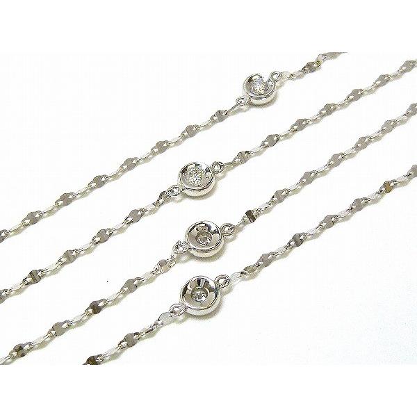 【新品】 『ダイヤモンド 0.35ct』K18WGロングネックレス 【AA1156557284】(41759円)