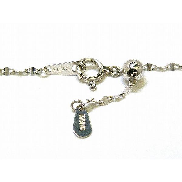 【新品】 『ダイヤモンド 0.35ct』K18WGロングネックレス 【AA1156557284】(41759円)