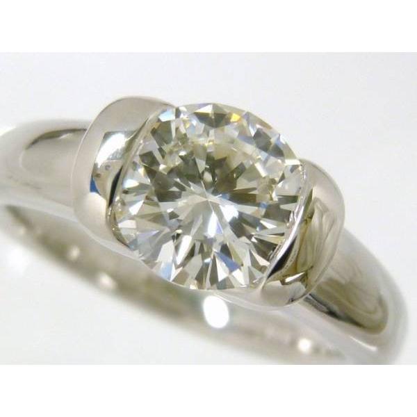 ☆新品☆『ダイヤモンド 1.01ct H SI1 VG』Pt900デザインリング AGL