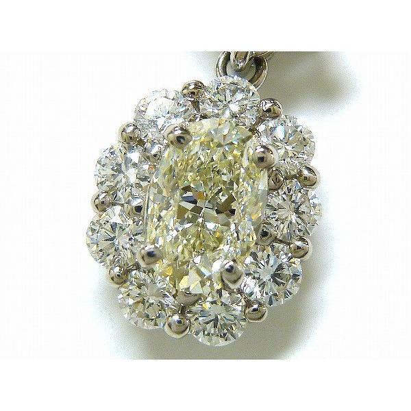 ☆新品☆『ダイヤモンド 1.928ct SI1 K GD』Pt900ペンダントネックレス