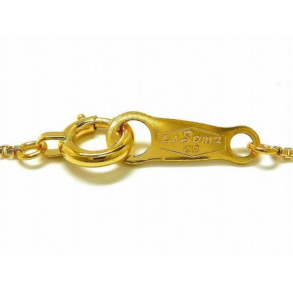 ☆新品☆『ダイヤモンド 0.50ct』K18YGペンダントネックレス